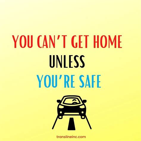 Drive safe quotes for social media