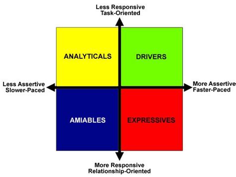 Driver Analytical Amiable Expressive Test