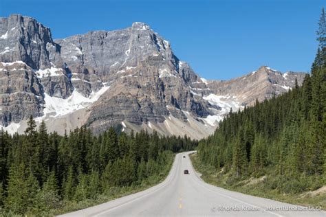 Driving Icefield Parkway