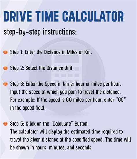 Driving Time Calculator