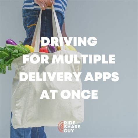 Driving and Delivery Apps