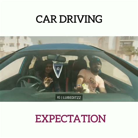 Driving expectation