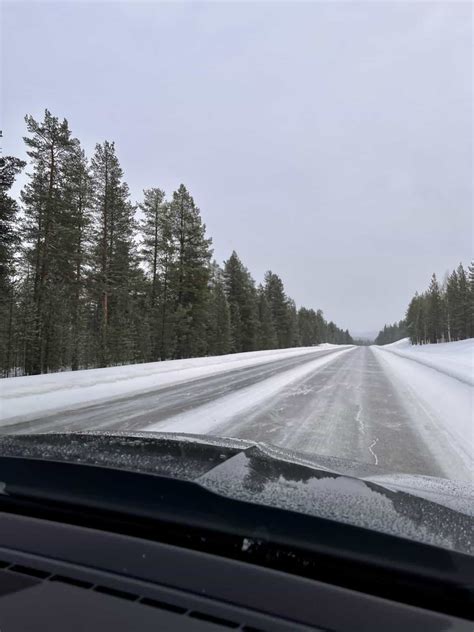 Driving in Finland Winter