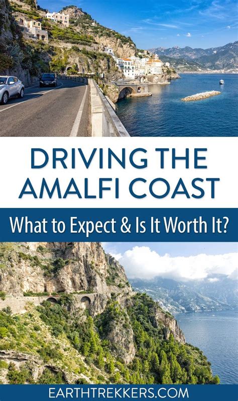 Driving on Italy Coast