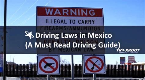 Driving rules Mexico