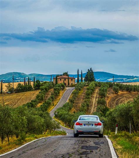 Driving to Alba Italy