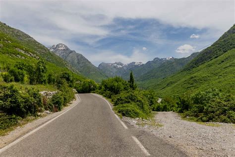 Driving to Theth Albania