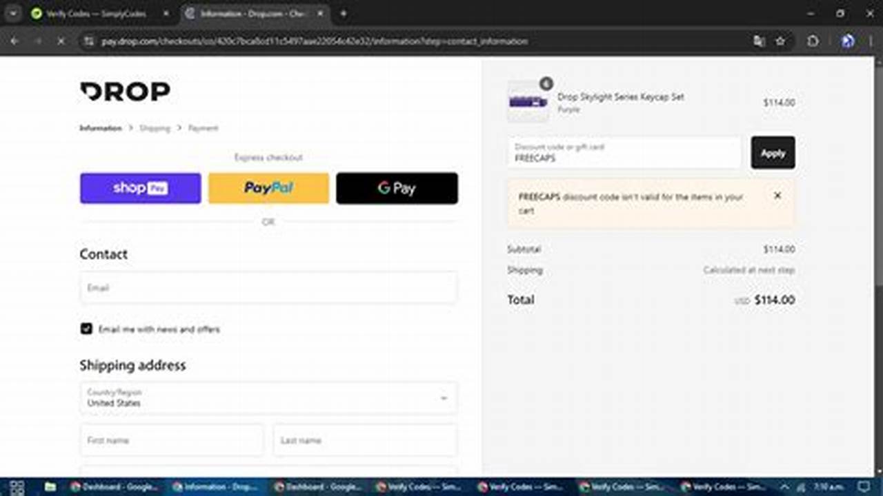 Drop Discount Code 2024
