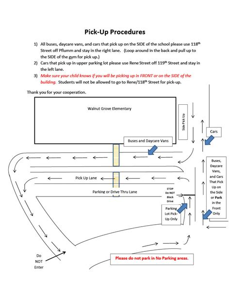 Drop-Off and Pick-Up Procedures