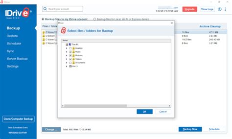 Dropbox vs iDrive: Features