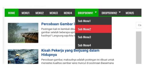Dropdown Menu: Cara Mudah Tanpa JavaScript