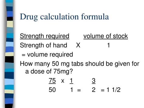 Drug Compliance Calculator