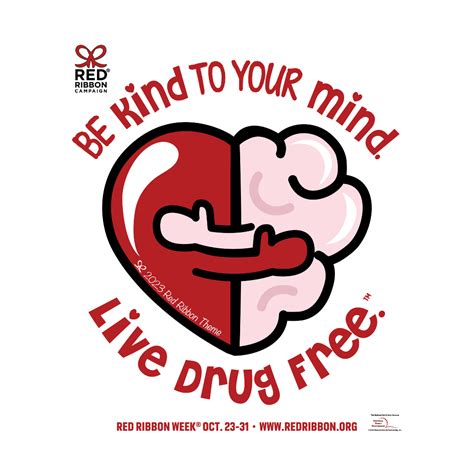 Drug Free Quotes Red Ribbon Week