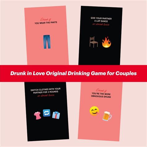 Drunk In Love Card Game