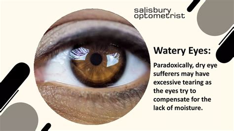 Dry Eyes Syndrome (Paradoxically)
