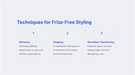 Drying Techniques for Frizz-Free Definition