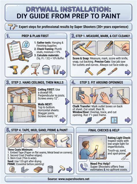 Drywall Installation Prep