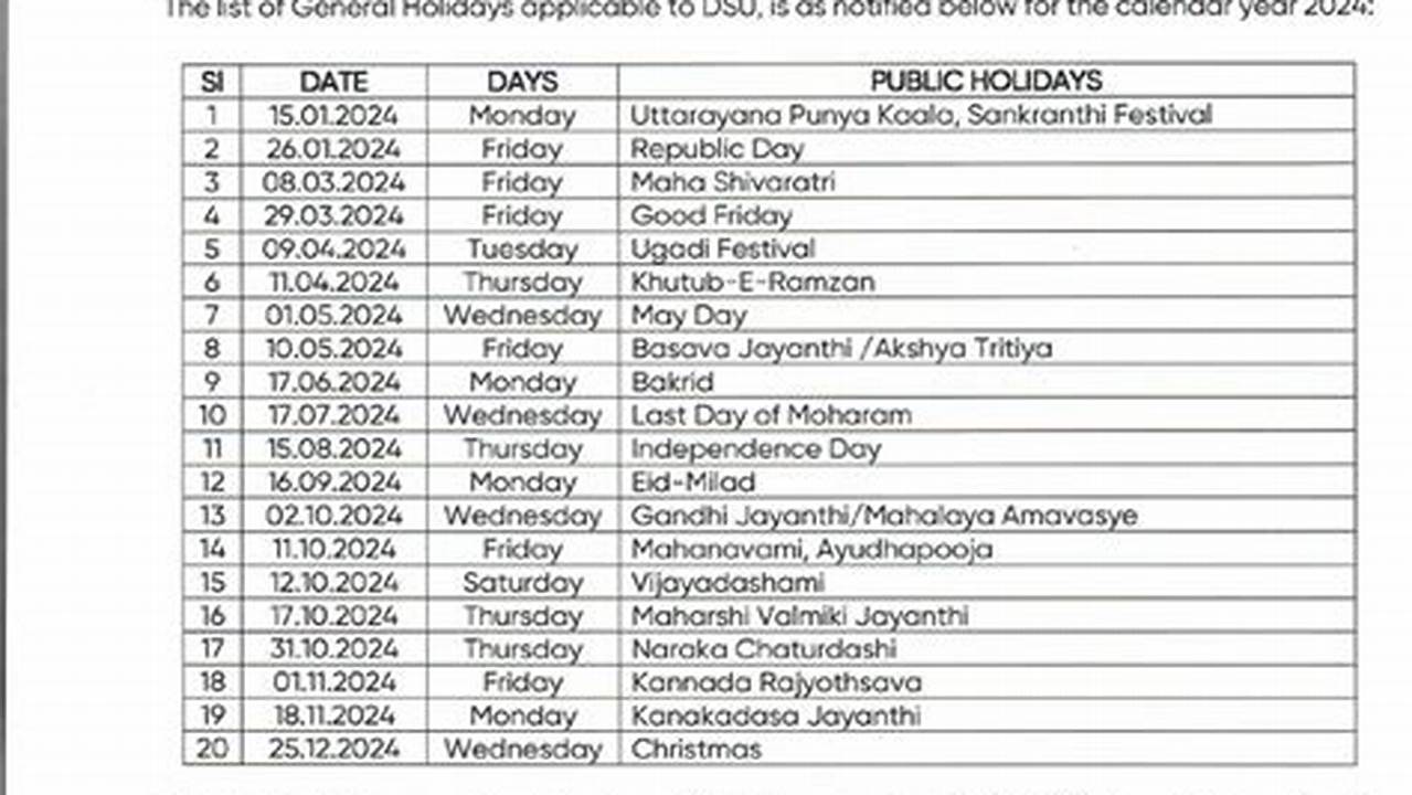 Dsu 2024 Calendar Google Search