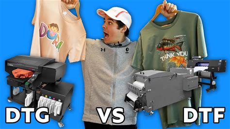 DTF vs DTG: Which Printing Method Reigns Supreme?