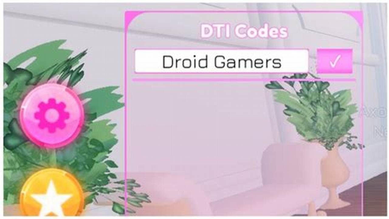 Dti Codes November 2024 Roblox Games