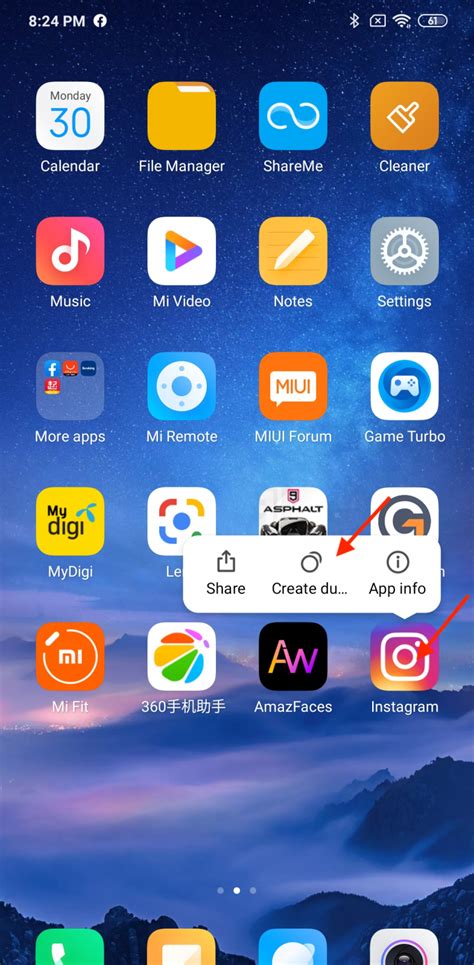 Dual Apps Xiaomi