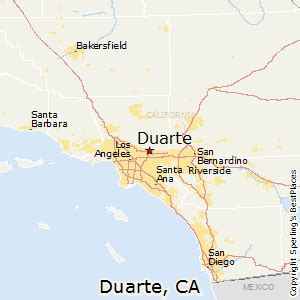 Duarte Ca Zip Code Map