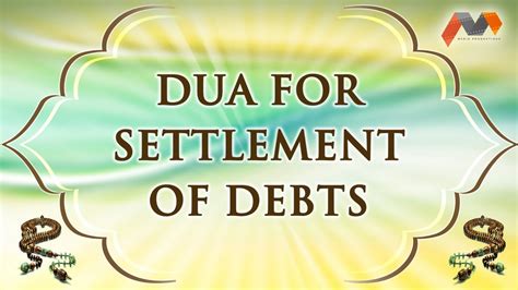 Dua for debt and poverty Islamic Duas and Supplications