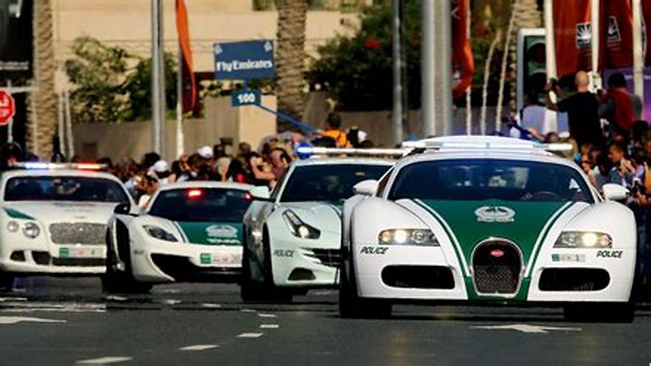 Dubai Police Cars 2024