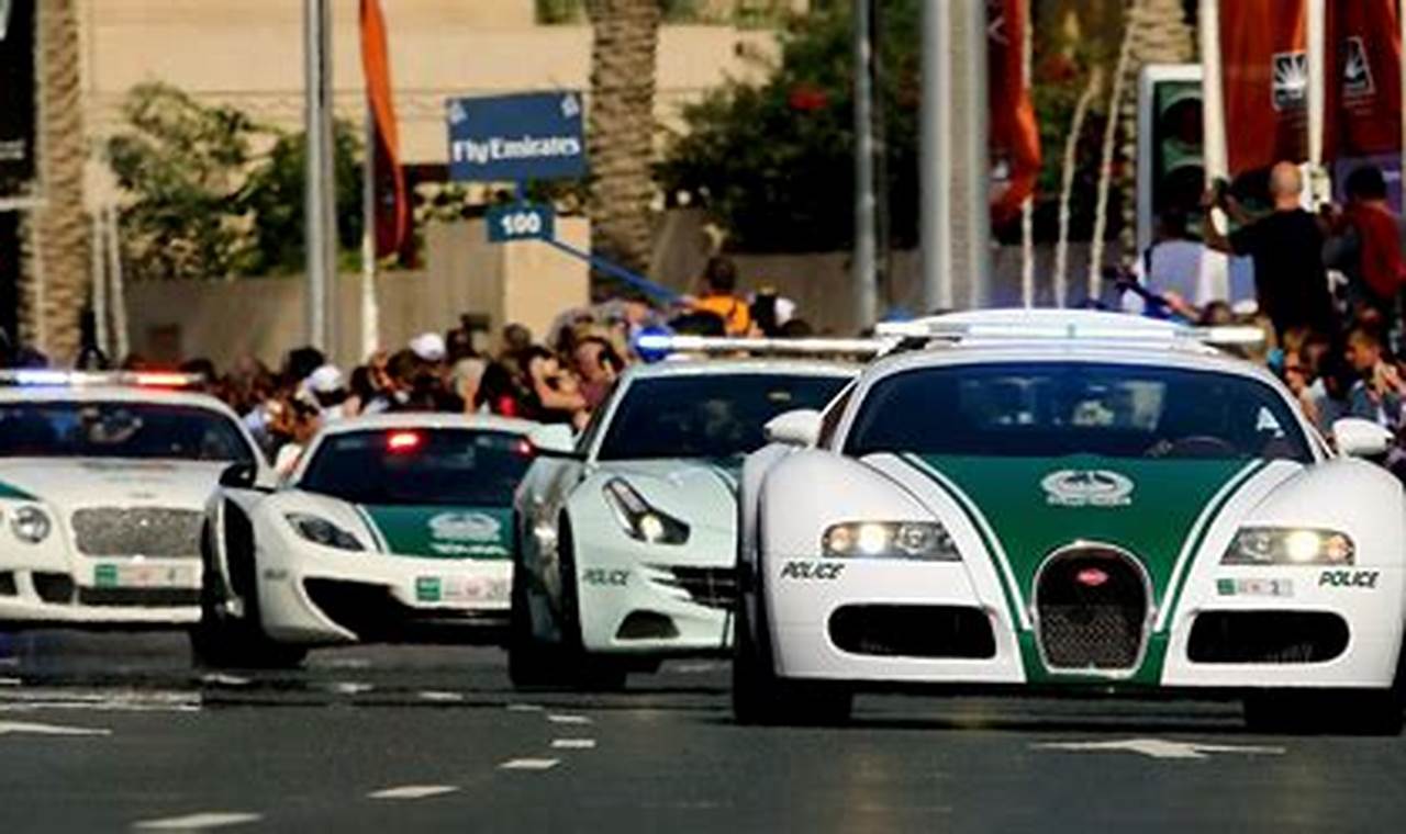 Dubai Police Cars 2024