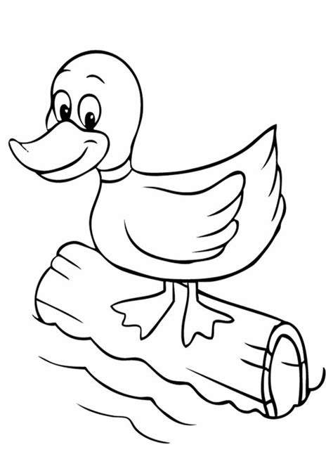 Duck Coloring Pages Printable