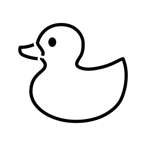Duck Cut Out Template