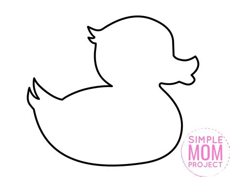Duck Printable Pattern