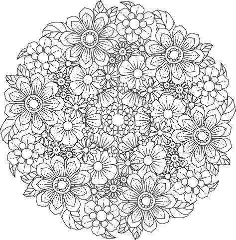 Duckling Coloring Pages Monday Mandala