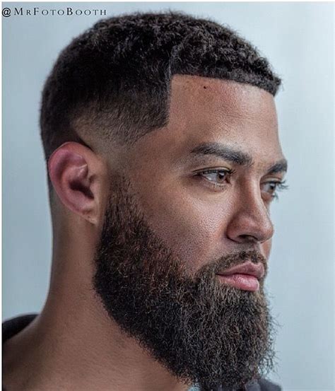 Ducktail Beard Black Man
