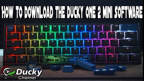 Ducky One 2 Mini Software