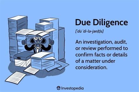 Due diligence