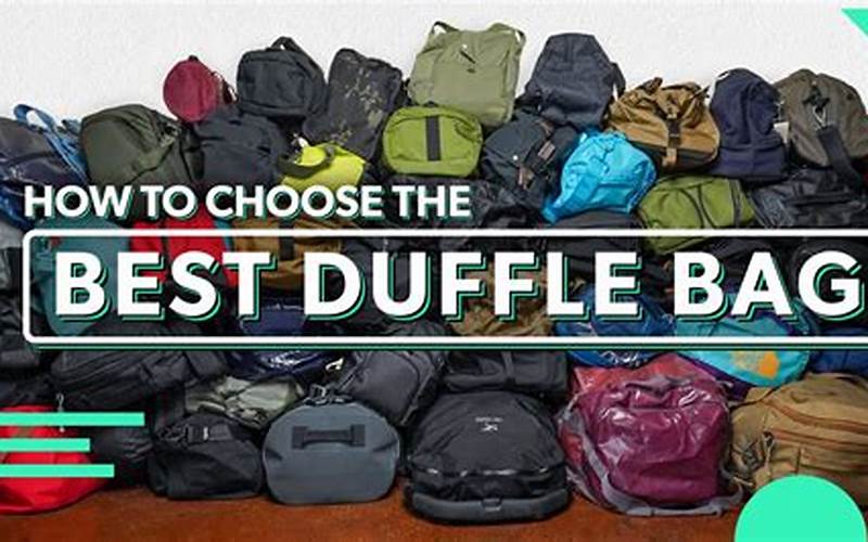 Duffel Bag Key Compatibility