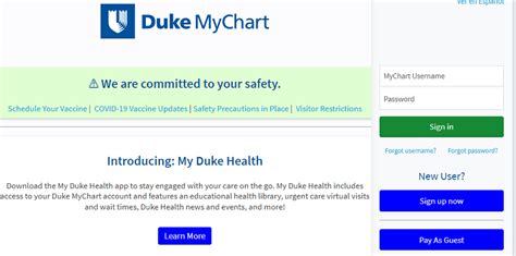 Duke My Chart Sign In's Mobile App: How To Use It For Convenient Health Monitoring