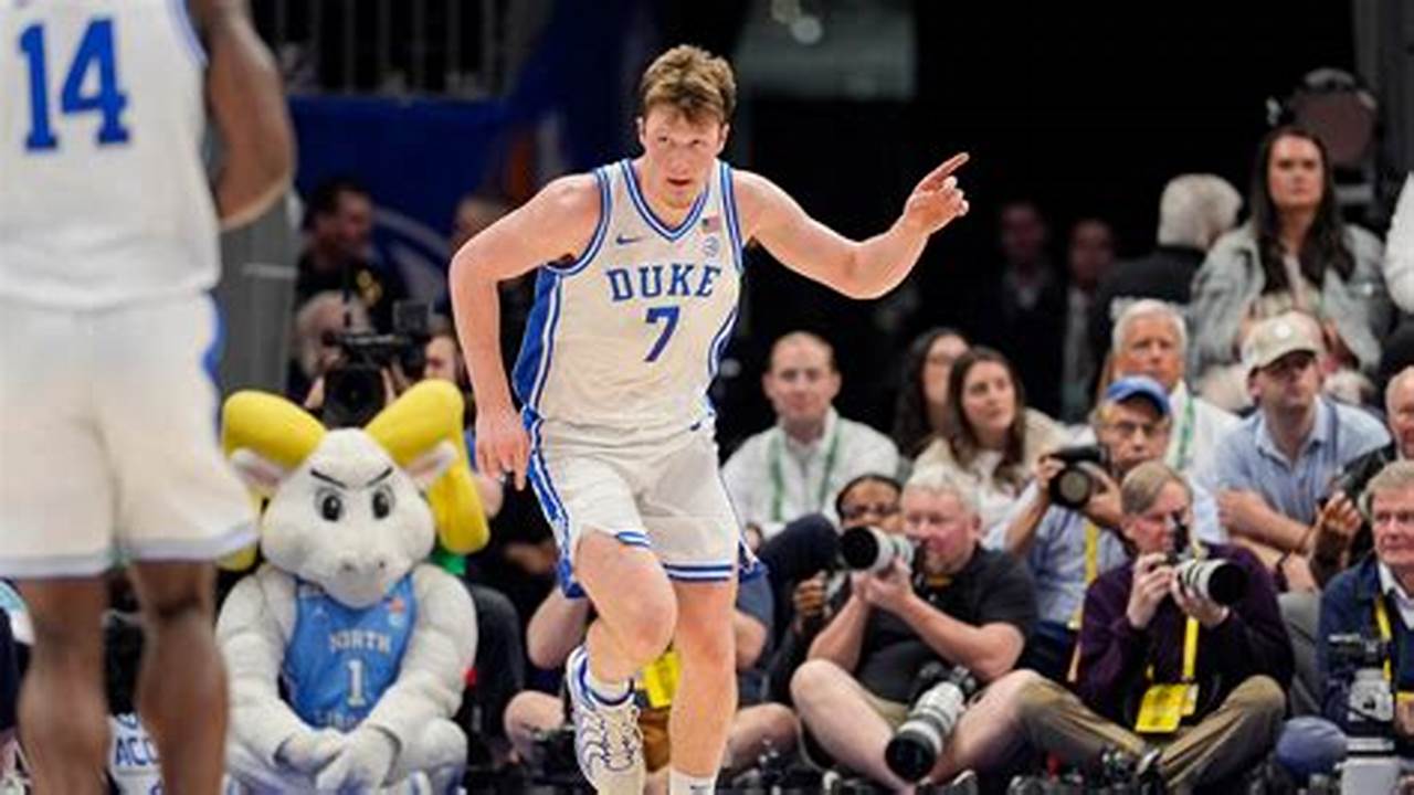 Duke Unc Basketball 2024 Score