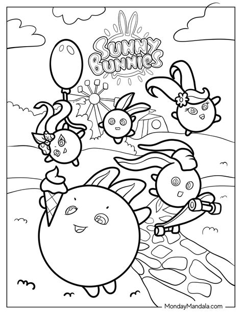 Dumb Bunnies Coloring Pages