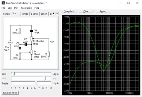 Duncan Tone Stack Calculator: Optimize Your Guitar Amp's Sound with Ease