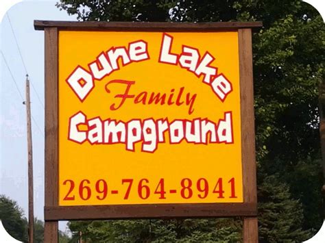 Dune Lake Campground Michigan