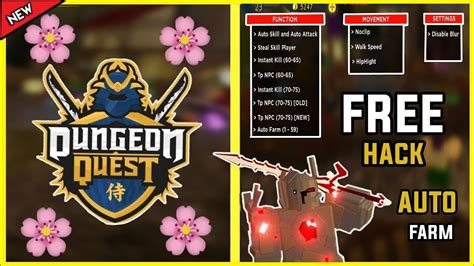 Dungeon Quest Roblox Hack: Auto Farm