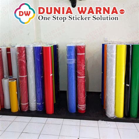 Dunia Warna Sticker
