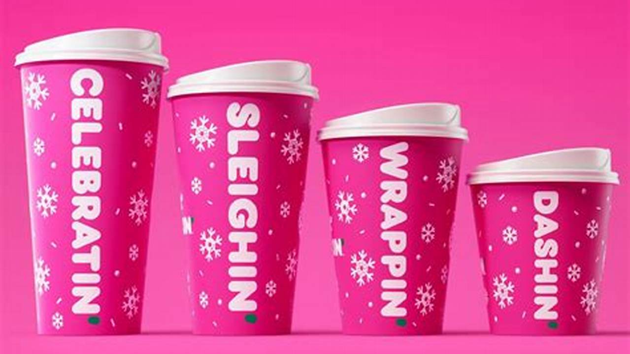 Dunkin Holiday Cups 2024