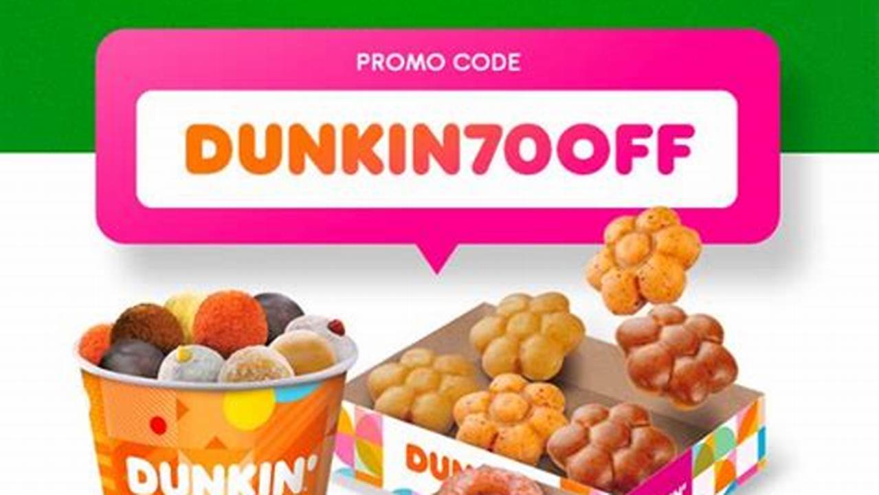 Dunkin Promo Code August 2024