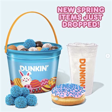 Dunkin Donuts Bucket Easter
