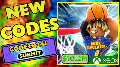 Dunking Simulator Codes For July 2023 - Roblox