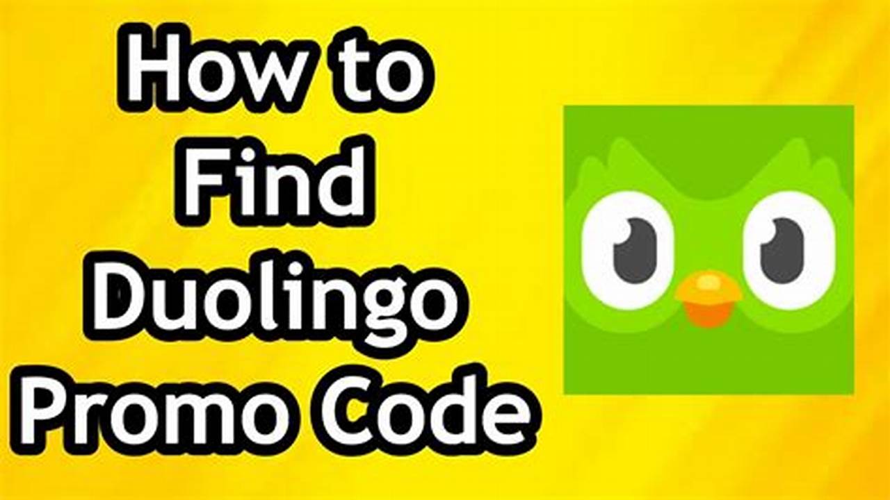 Duolingo Promo Code November 2024