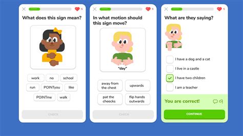 Duolingo Sign Language